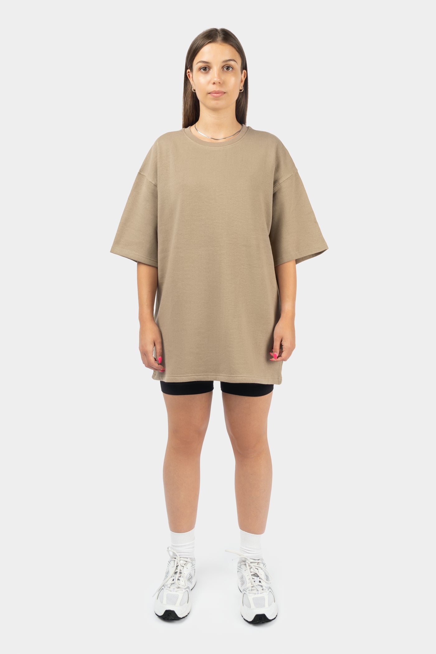 Short Sleeve Oversized Sweatshirt