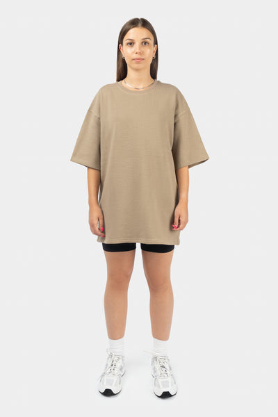 Short Sleeve Oversized Sweatshirt