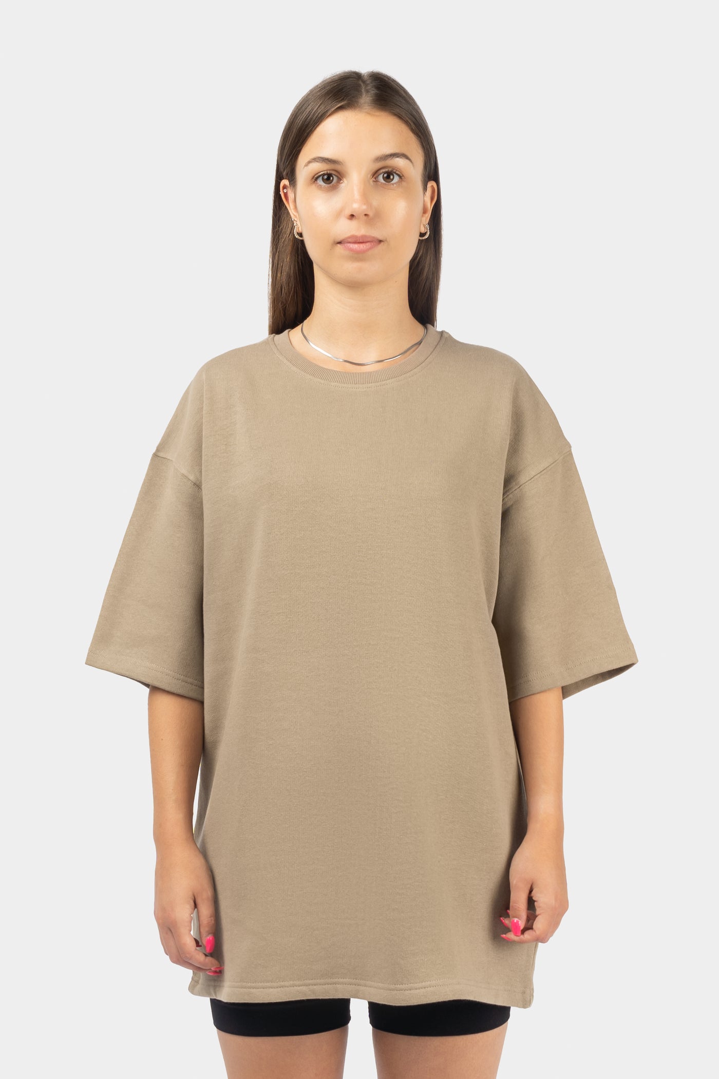 Short Sleeve Oversized Sweatshirt