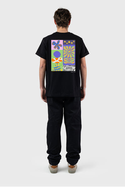 Cosmic Motion Roll-up Sleeves T-shirt