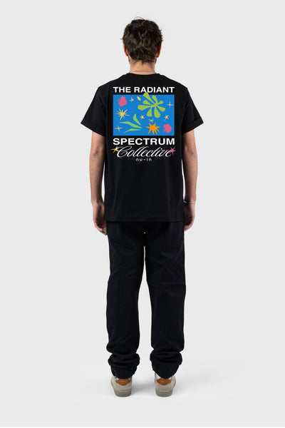 Radiant Spectrum Roll-up Sleeves T-shirt