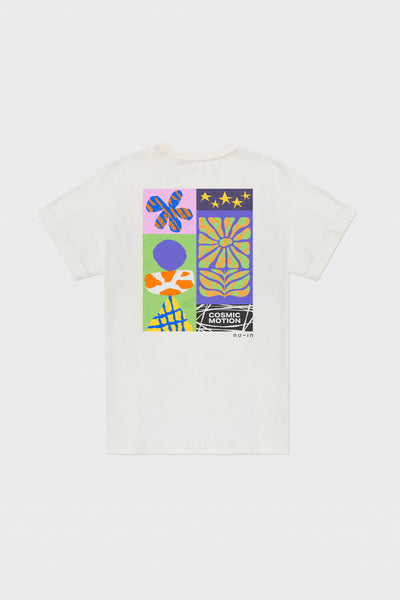 Cosmic Motion Roll-up Sleeves T-shirt