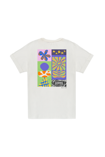 Cosmic Motion Roll-up Sleeves T-shirt