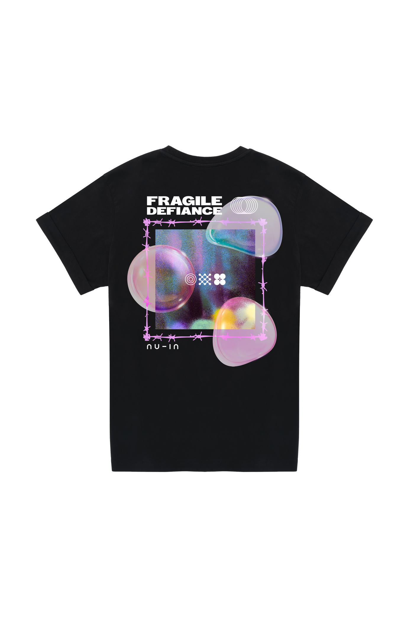 Fragile Defiance Roll-up Sleeves T-shirt