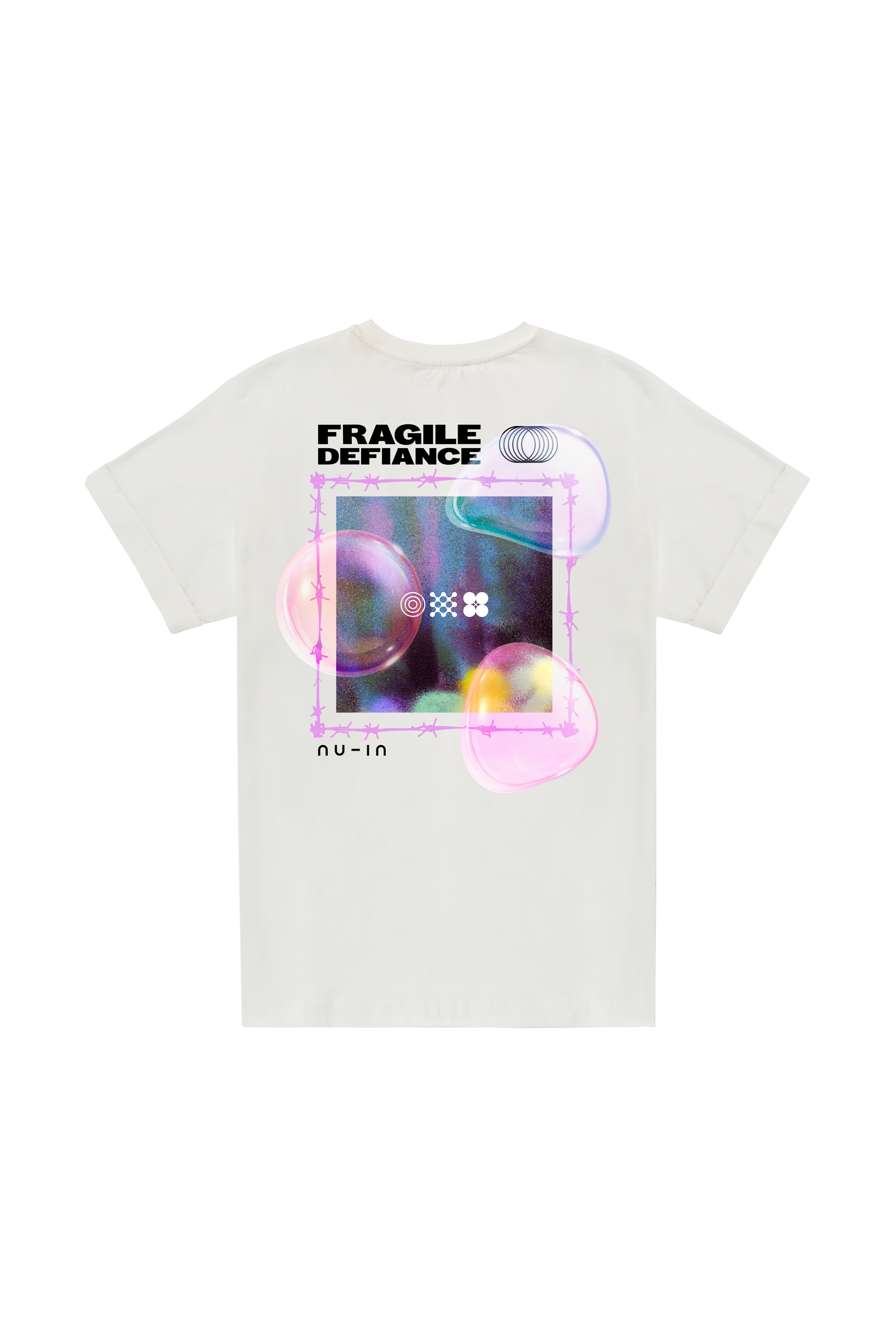 Fragile Defiance Roll-up Sleeves T-shirt