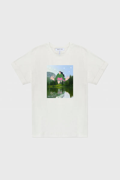 Whispers of the forest Roll-up Sleeves T-shirt