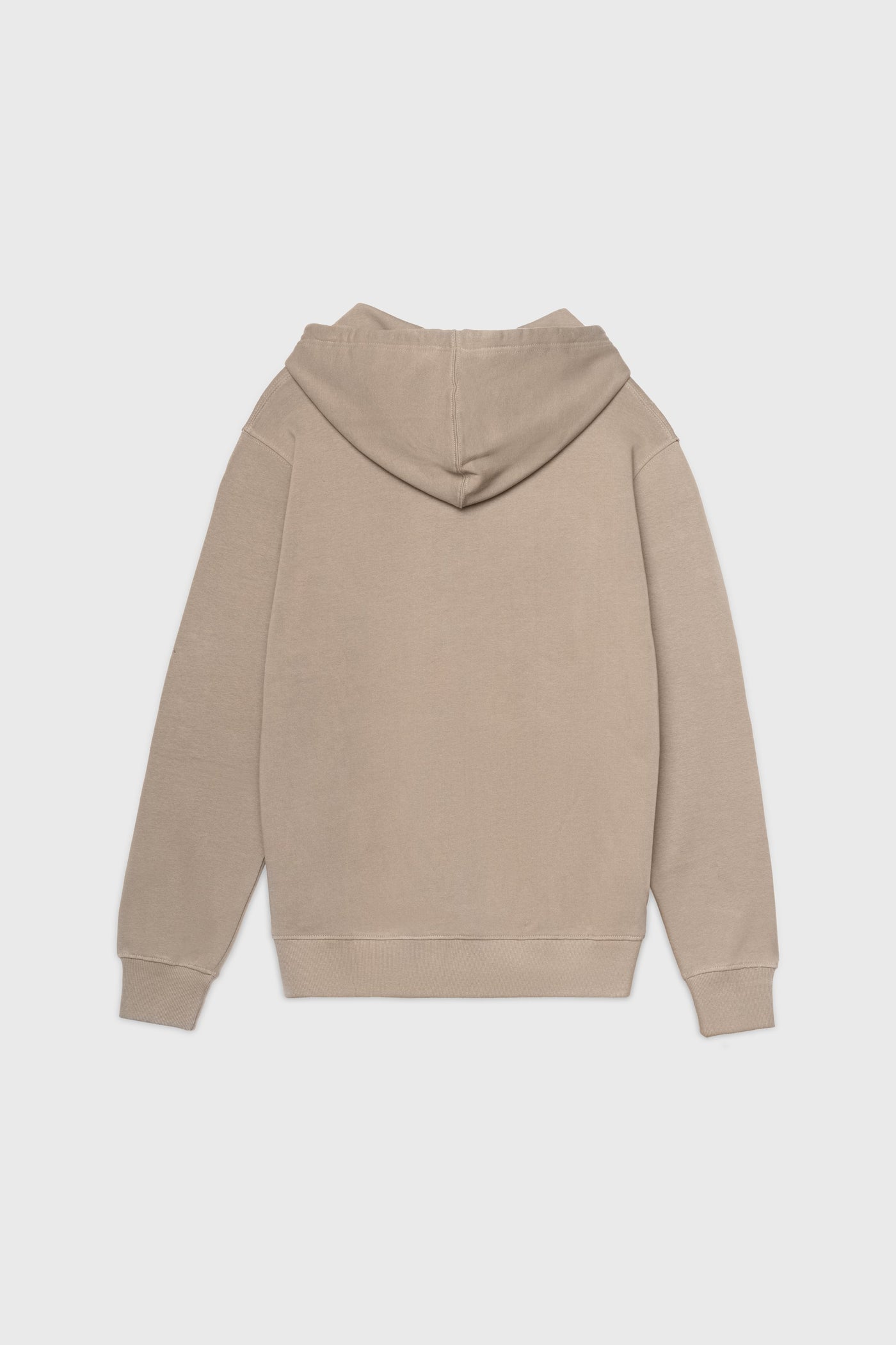 Half Zip Print Detail Relaxed Fit Hoodie