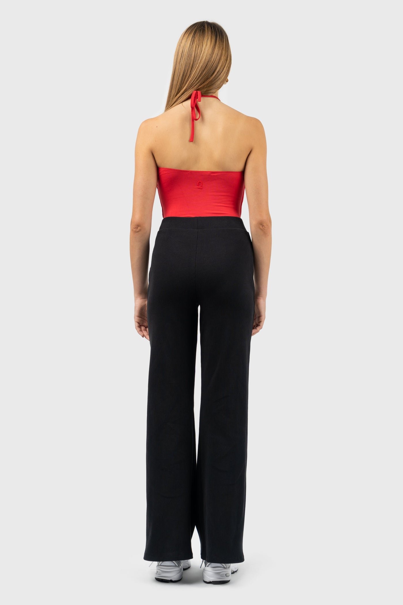 Cut Out Detail Halter Neck Bodysuit