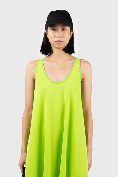 Green Heavyweight Jersey Dress